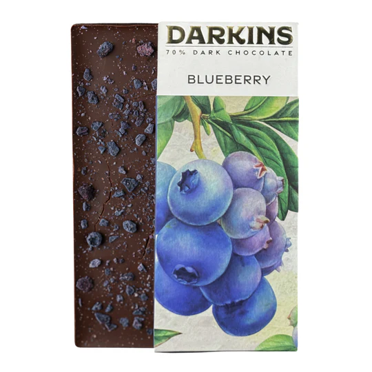 70% Dark Chocolate with Blueberries