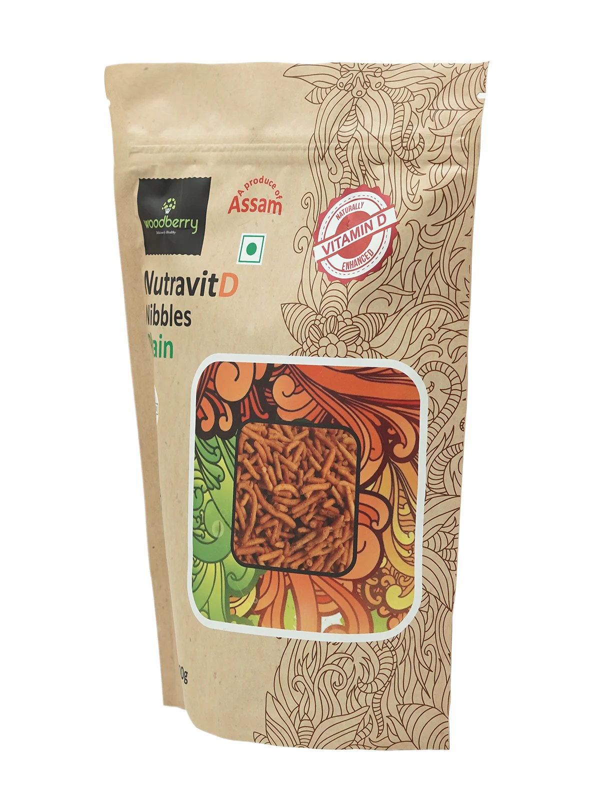 Nutravit-D Nibbles Plain 200gm