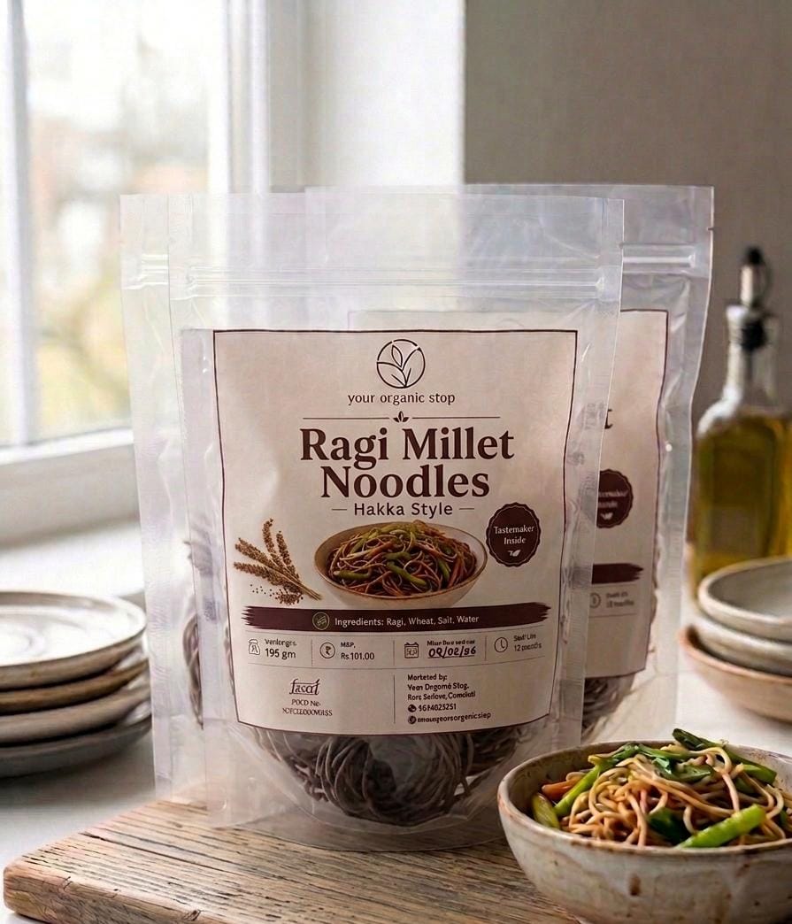 Ragi Millet Noodles (Hakka Style)200gm