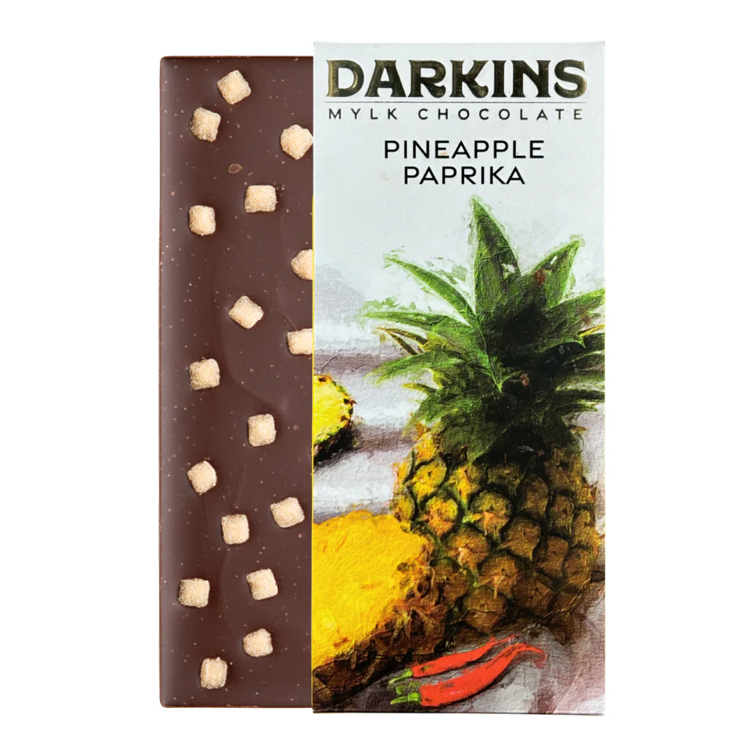 Mylk Chocolate with Pineapple & Paprika