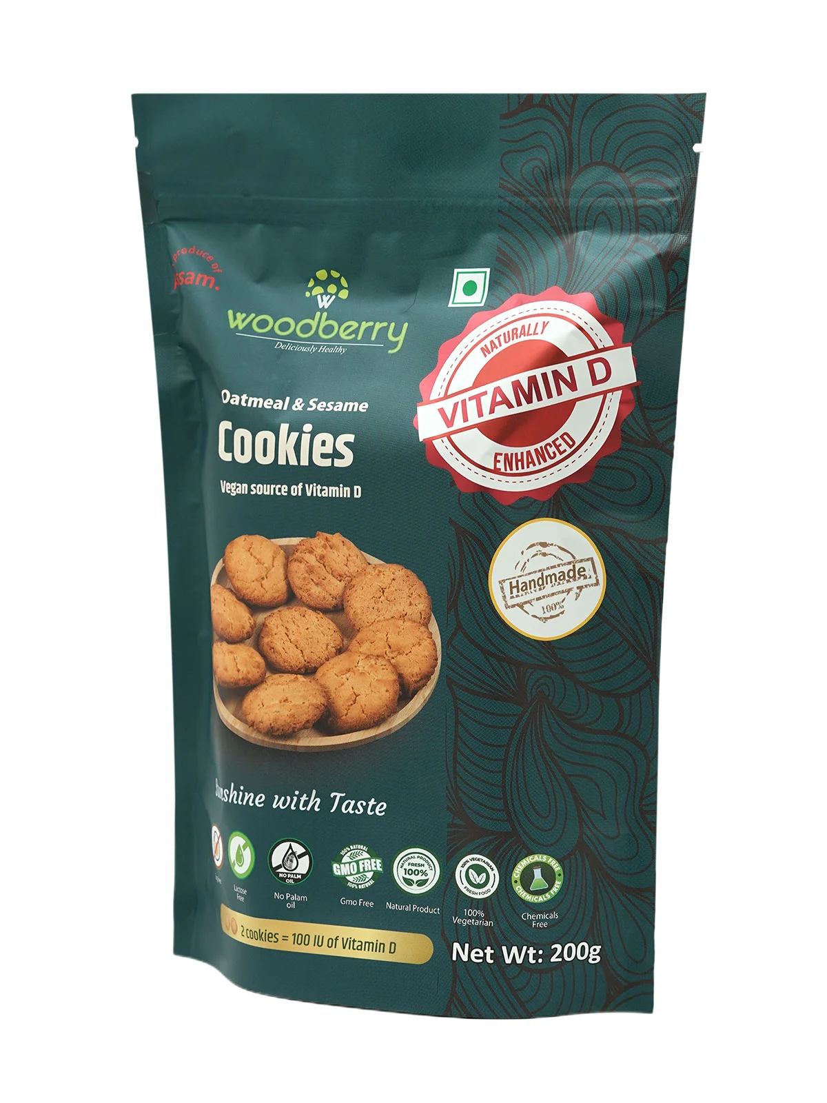 Oatmeal & Sesame Cookies200gm