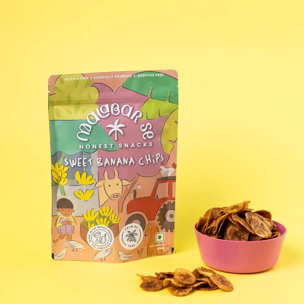 Sweet Banana Chips 100gm