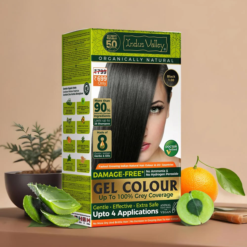 Black Damage Free Gel Hair Color