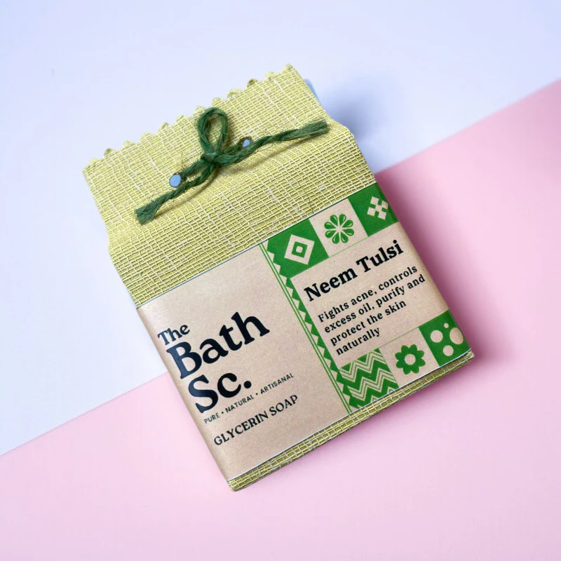 Neem Tulsi Glycerin Soap . 100gm