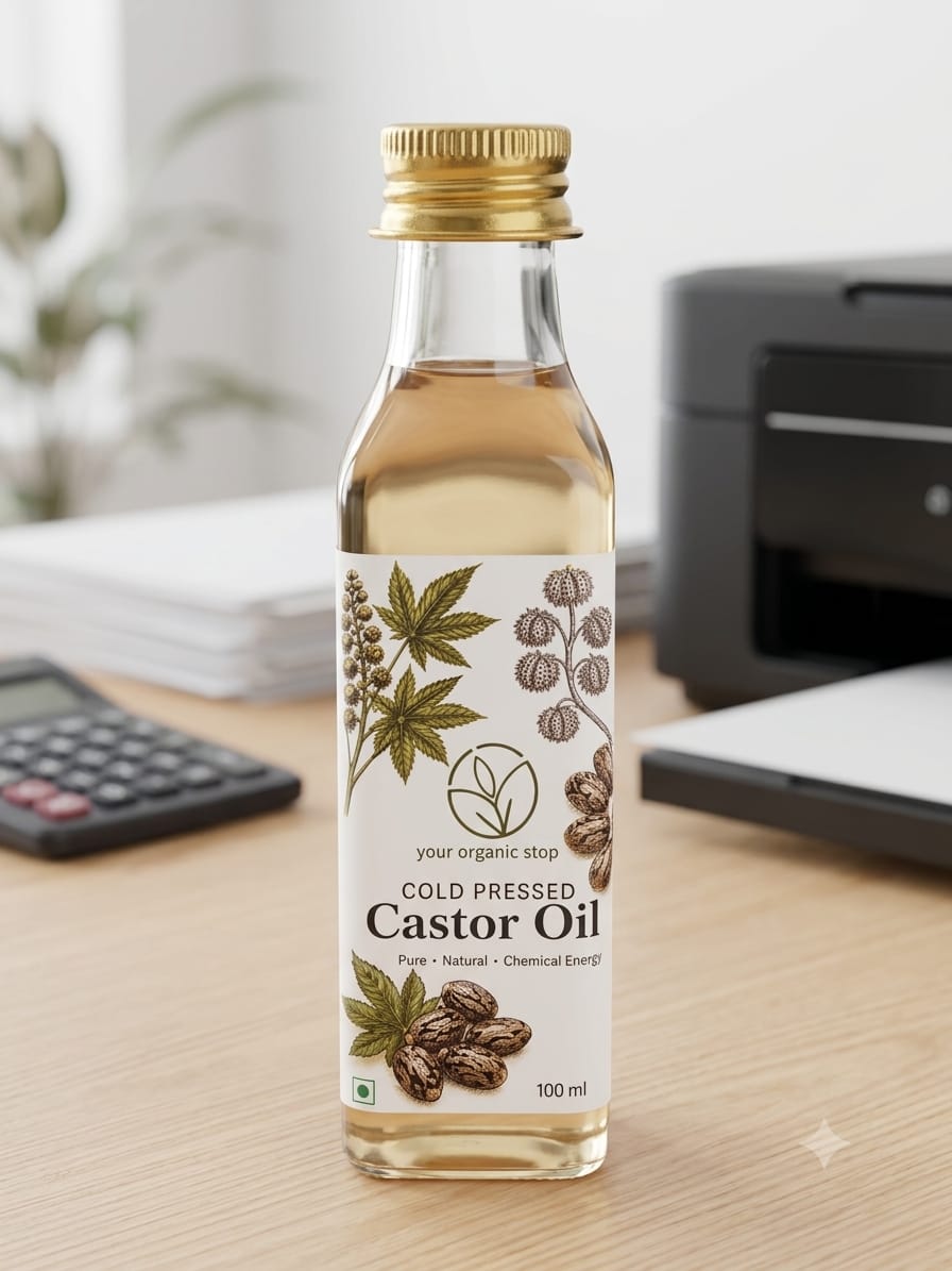 Cold Pressed Castor Oil 100ml