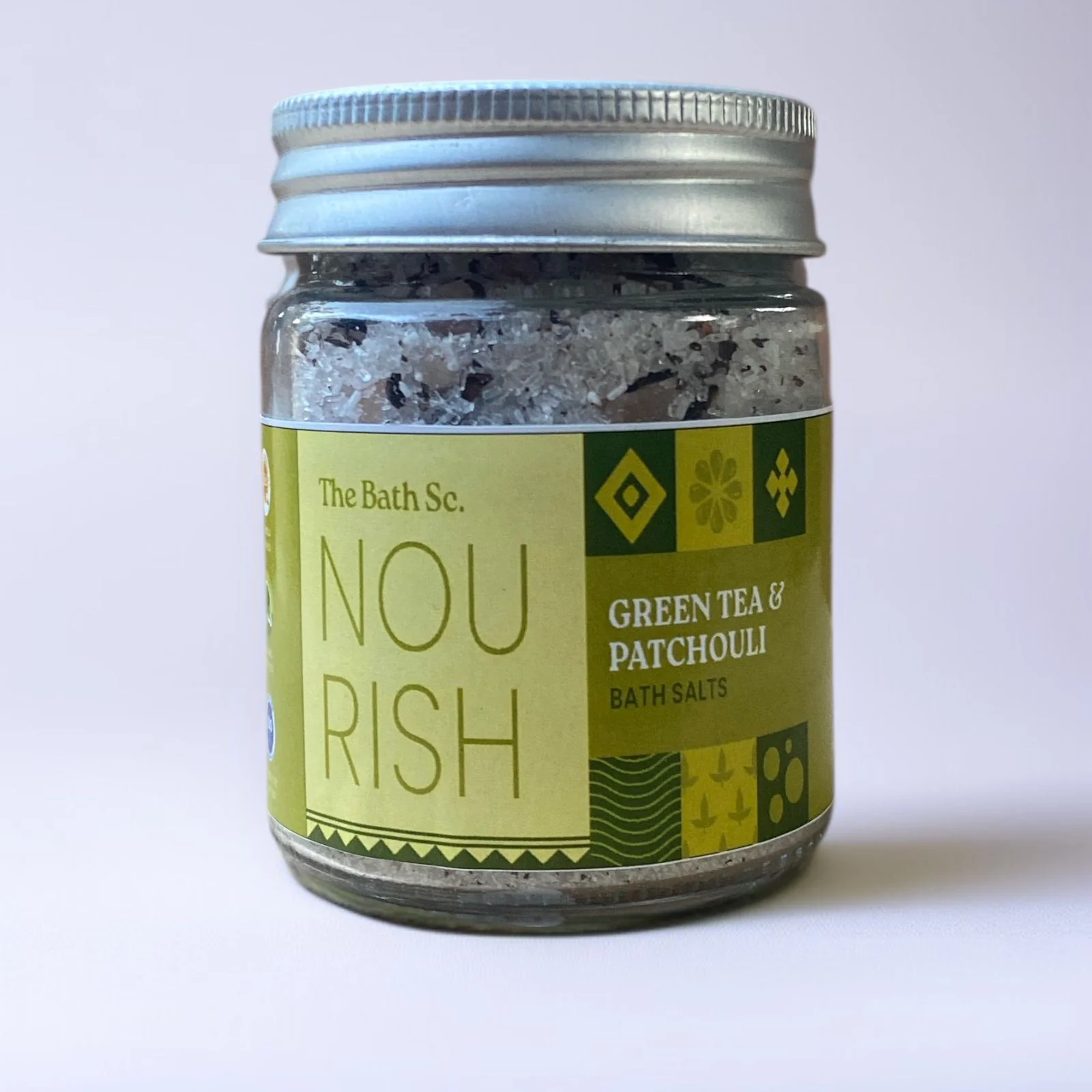 Green tea & Patchouli Bath Salts -100gm
