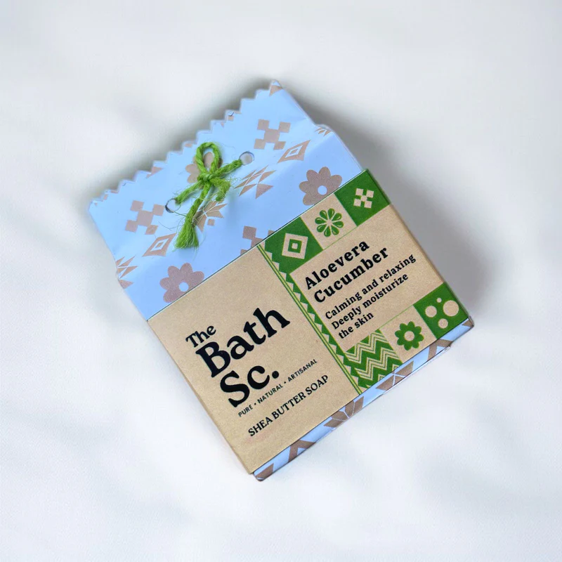 Aloevera Cucumber Shea Butter Soap100gm