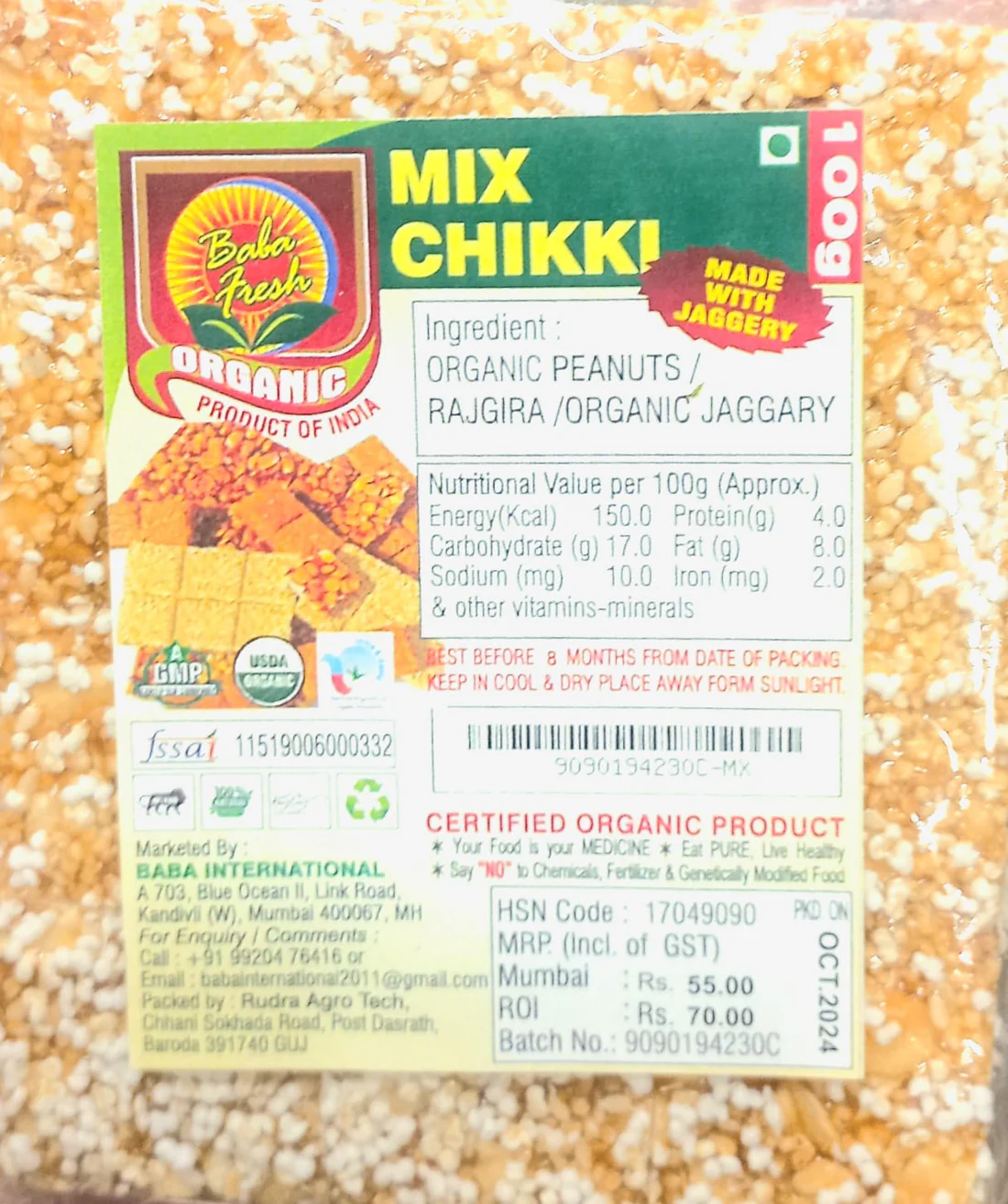 Mix Chikki 100g