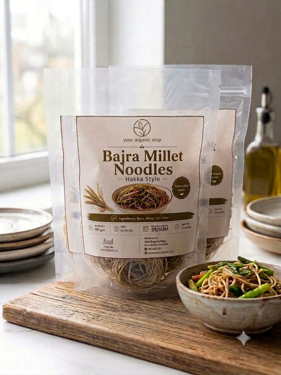 Bajra Millet Noodles (Hakka Style) 200gm